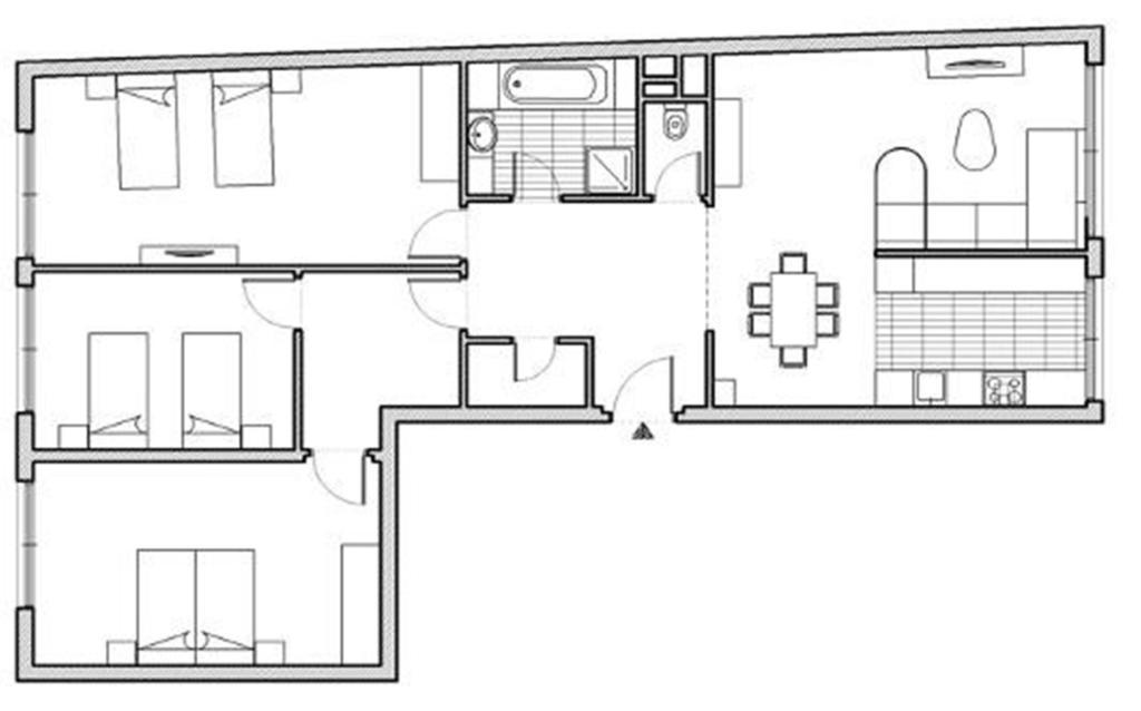 Apartment Mariahilf - 4Rooms4You Vídeň Pokoj fotografie